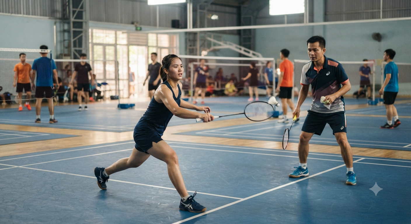 Tại sao việc chọn khung giờ tập cầu lông lại quan trọng?
